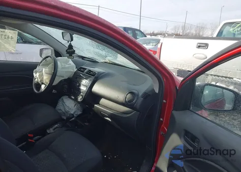 2015 Mitsubishi Mirage De z USA, uszkodzony, nr VIN ML32A3HJ1FH008240